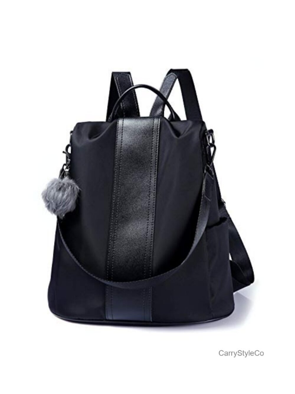 Waterproof Nylon Anti-Theft Backpack Purse Lightweight Travel Shoulder Bag